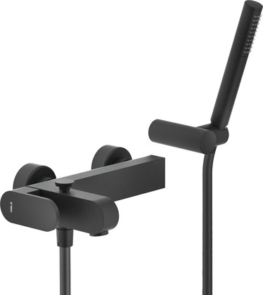 Смеситель для ванны Nobili Up, матовый чёрный UP94110BM
