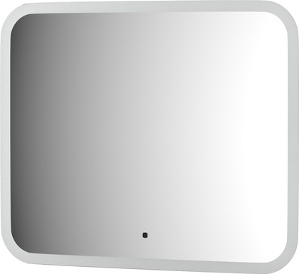 Зеркало с матированием и LED-подсветкой Defesto, 19W, 60x50см, ИК-выключатель, тёплый белый свет DF 3813RH