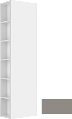 Шкаф-пенал Keuco Plan, 480x1750, высокий, с 1 дверцей, петли справа, инокс 32931 290002
