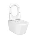 Крышка-сиденье Aquatek AQ5026-00 Soft-close, быстросъёмное, тонкое, белый