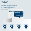 Туалетная бумага в мини-рулонах Tellus Джамбо TP2, категория качества Премиум, 12 рулонов 120243