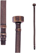 Гибкая подводка Slezak Rav, M10x1x1/2", 35см, бронза IF0012SM