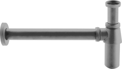 Сифон для раковины Aquatek бутылочный, G1¼, оружейная сталь AQ6011BGM