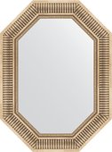Зеркало Evoform Polygon 570x770 в багетной раме 93мм, серебряный акведук BY 7201