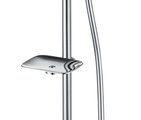Комплект для душа Aquatek Вега Set 4в1 верхний душ настенный, хром AQ1074CR