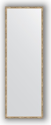 Зеркало Evoform Definite 470x1370 в багетной раме 24мм, серебряный бамбук BY 0711