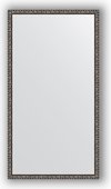 Зеркало Evoform Definite 700x1300 в багетной раме 38мм, чёрненое серебро BY 1093