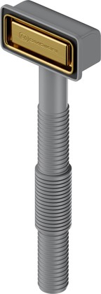 Перелив Omoikiri прямоугольный OV-1-S AB022, античная латунь 4998037