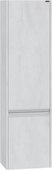 Шкаф-пенал Санта Уран 400x1500x300, подвесной, светло-серый 700392