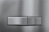 Клавиша двойного смыва, зачищенный хром Geberit Sigma50 115.788.GH.5