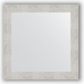 Зеркало Evoform Definite 660x660 в багетной раме 70мм, серебряный дождь BY 3144