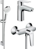 Набор смесителей для душа Hansgrohe Logis E 100 (d), хром SetLogisE100D