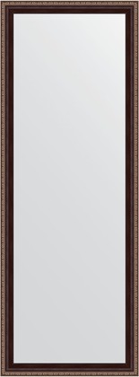 Зеркало Evoform Definite 530x1430 в багетной раме 50мм, махагон с орнаментом BY 3642