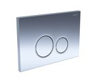 Панель смыва Aquatek 005BQ для INSP-0000001 Pneumo S, клавиши круглые, хром, ободок хром PNS-0000012