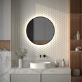 Зеркало с окантовкой Defesto Aura d70, LED подсветка, ИК-выключатель, нейтральный белый свет DF 2984R