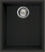 Кухонная мойка без крыла, гранит, чёрный Omoikiri Bosen 38-U-BL 4993157