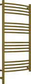 Полотенцесушитель электрический Сунержа Богема 3.0 выгнутая, 1000x500, МЭМ левый, состаренная бронза 05-5802-1050