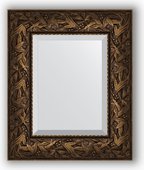 Зеркало Evoform Exclusive 490x590 с фацетом, в багетной раме 99мм, византия бронза BY 3365