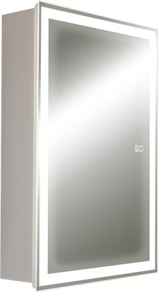 Зеркальный шкаф AQUAme 600x800 с подсветкой и подогревом AQM9202