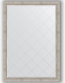 Зеркало Evoform Exclusive-G 1310x1860 с гравировкой, в багетной раме 88мм, римское серебро BY 4491