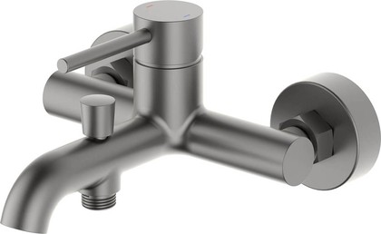 Смеситель для ванны Aquatek Европа, оружейная сталь AQ1340BGM