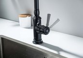 Смеситель для кухни Aquatek Классик, чёрный матовый AQ1580MB