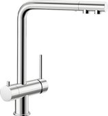 Смеситель кухонный Blanco Fontas для обычной и питьевой воды, хром 515581
