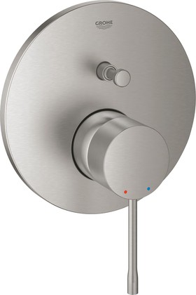 Смеситель для душа Grohe Essence скрытого монтажа, на 2 потребителя, суперсталь Supersteel Infinity 24167DC1