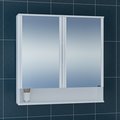Зеркальный шкаф Санта Вегас 900x900x160, белый 700181