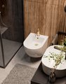 Смеситель для биде AQUAme Siena, глянцевое золото AQM6216GG