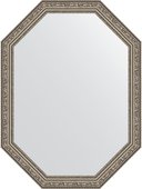 Зеркало Evoform Polygon 600x800 в багетной раме 56мм, виньетка состаренное серебро BY 7027