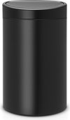 Мусорный бак Brabantia Touch Bin, 40л, чёрный матовый 114946