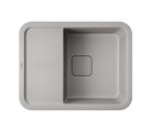 Кухонная мойка Omoikiri Tasogare 65-GR, оборачиваемая, Artgranit, leningrad grey 4993487
