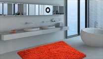 Коврик для ванной 55x55см оранжевый Grund Corall 2624.61.7264