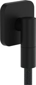 Шланговое подсоединение Hansgrohe FixFit Fine Q, с клапаном обратного тока, матовый чёрный 28884670