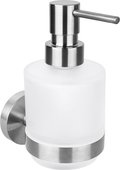 Дозатор для жидкого мыла Bemeta Neo настенный, 200мл, матовая сталь 104109115