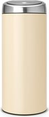 Мусорный бак Brabantia Touch Bin, 30л, миндальный 479809