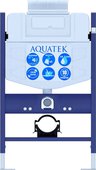 Инсталляция для подвесного унитаза Aquatek, с верхней кнопкой смыва, без клавиши смыва INS-0000018