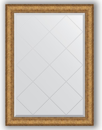Зеркало Evoform Exclusive-G 740x1010 с гравировкой, в багетной раме 73мм, медный эльдорадо BY 4180
