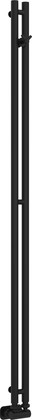 Полотенцесушитель водяной Сунержа Нюанс EU50+, 1545x50, чёрный матовый 31-0212-1545