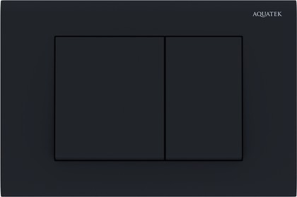 Кнопка управления Aquatek, прямоугольная, клавиши квадратные, чёрный матовый KDI-0000012
