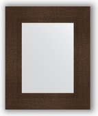 Зеркало Evoform Definite 460x560 в багетной раме 90мм, бронзовая лава BY 3024