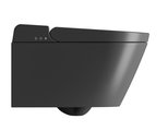 Унитаз подвесной GSI WClean, с функцией биде, чёрный матовый Ardesia 7418K26