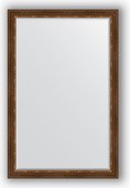 Зеркало Evoform Exclusive 1160x1760 с фацетом, в багетной раме 88мм, римская бронза BY 3621