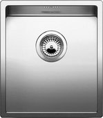 Кухонная мойка без крыла, нержавеющая сталь зеркальной полировки Blanco Claron 340-U 517211