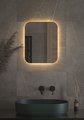 Зеркало Defesto Opti 40x50, LED подсветка, без выключателя, тёплый свет DF 2811