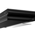 Полочка для душа Keuco Actis, 274x100, со встроенным стеклоочистителем, чёрный матовый 13559 370000