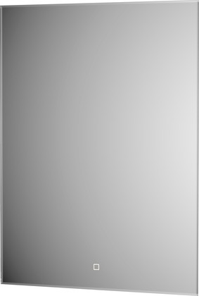 Зеркало с фацетом Defesto Glow 60x80, LED подсветка, сенсорный выключатель, тёплый белый свет DF 2517S