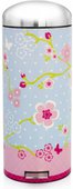 Высокий мусорный бак 30л с педалью, MotionControl, рисунок I've 'BIN' Romantic Brabantia RETRO BIN 480348