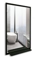 Зеркало Silver Mirrors Bronks-light 500x900 с полочкой, металлический профиль ФР-1746